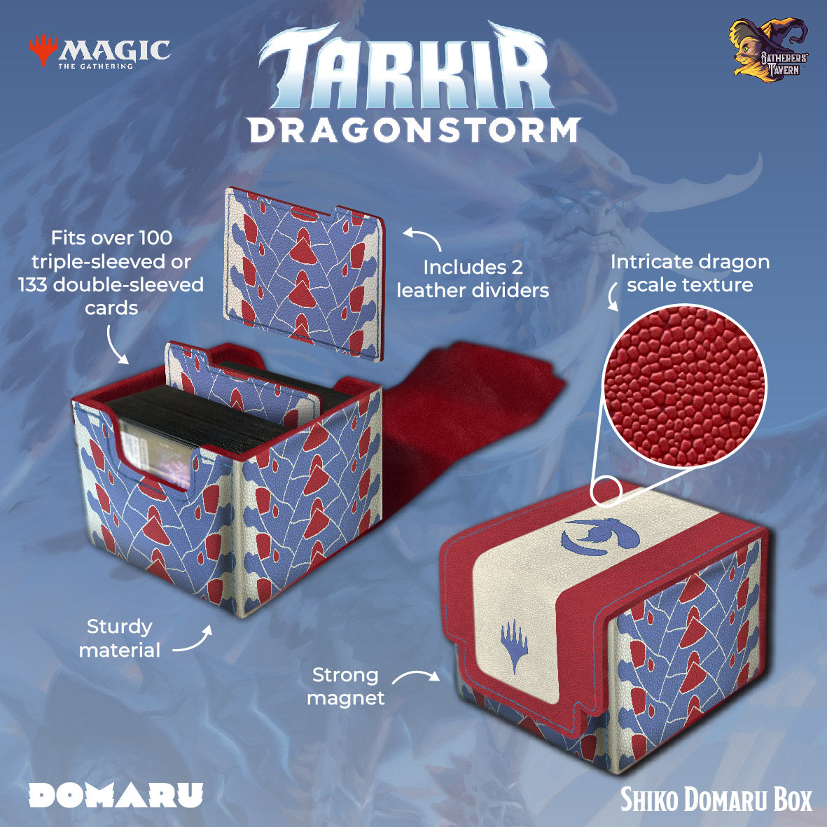 Gatherers' Tavern: Magic the Gathering Tarkir Dragonstorm - Shiko Domaru Box