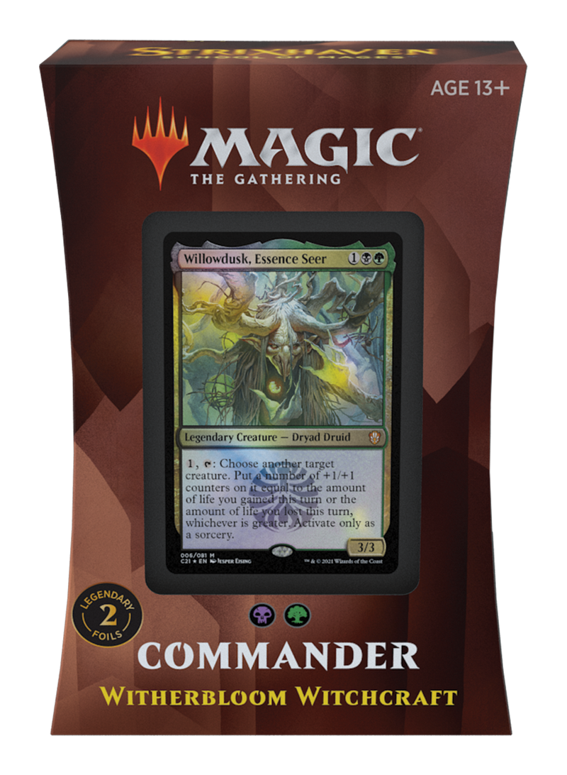 Commander 2021 Deck - Witherbloom Witchcraft