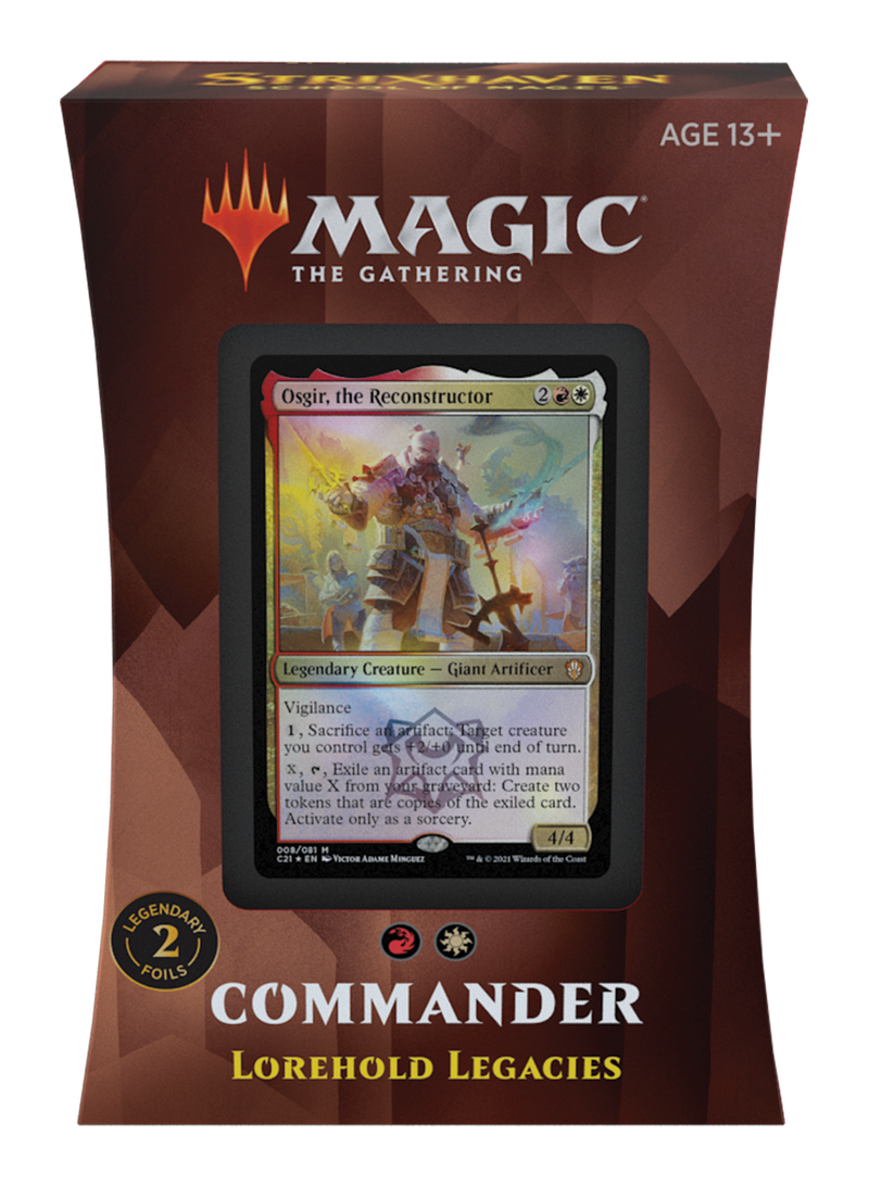 Commander 2021 Deck - Lorehold Legacies