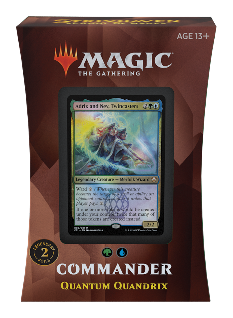 Commander 2021 Deck - Quantum Quandrix