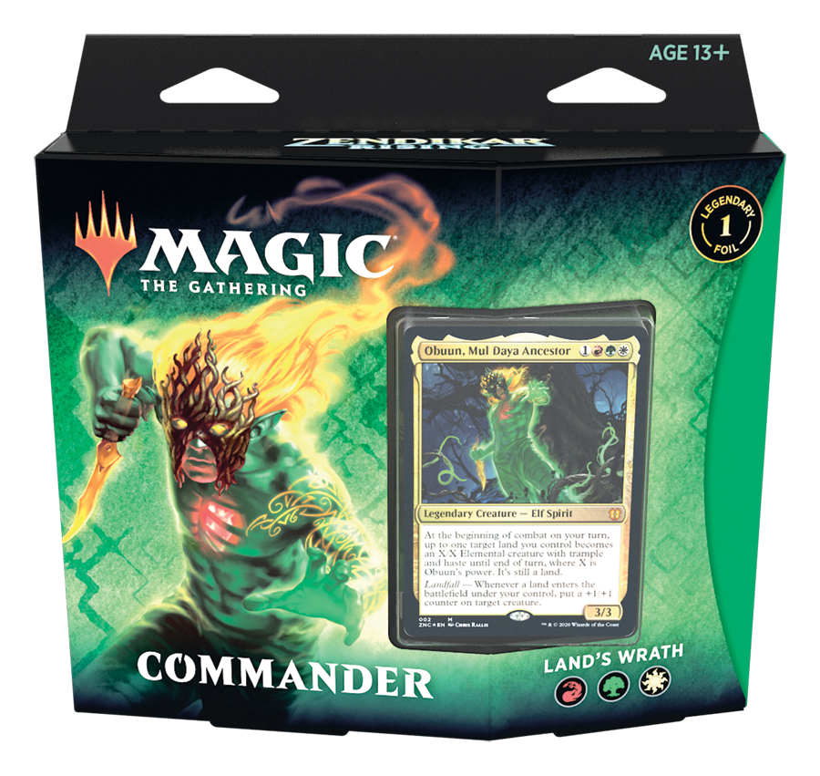 Zendikar Rising - Land's Wrath Commander Deck
