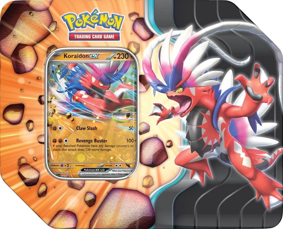 Pokemon Slashing Legends Tin