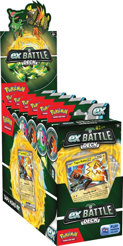 Tapu Koko ex & Iron Leaves ex Battle Deck