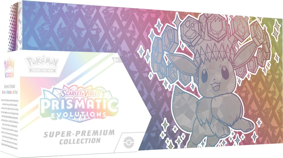 Pokemon Scarlet and Violet 8.5 Prismatic Evolutions Super Premium Collection