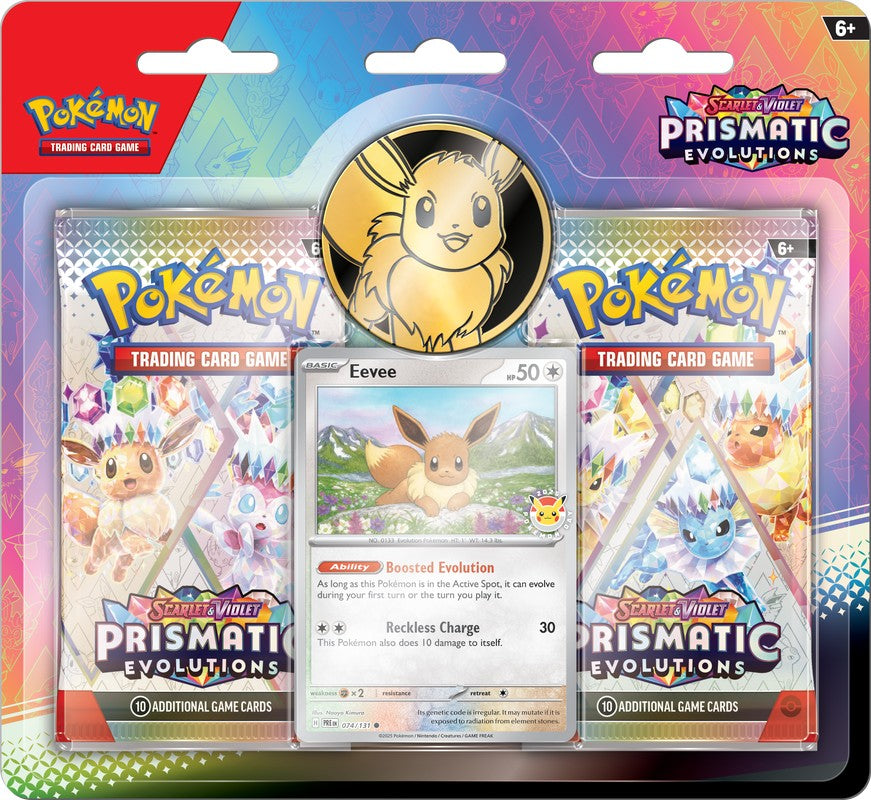Scarlet & Violet - Prismatic Evolutions - 2-Pack Blister