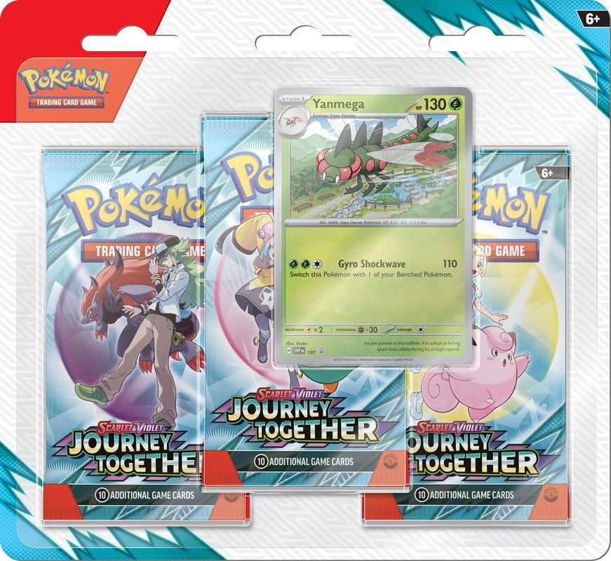 Scarlet & Violet - Journey Together - 3-Pack Blister