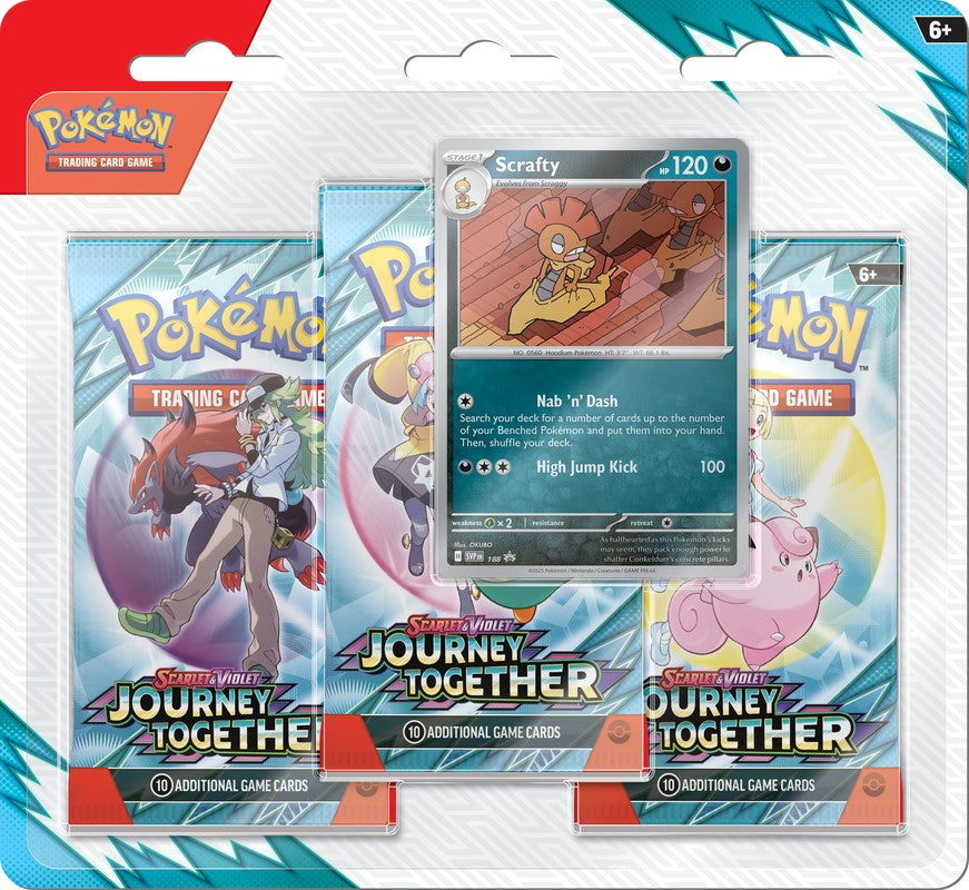 Scarlet & Violet - Journey Together - 3-Pack Blister