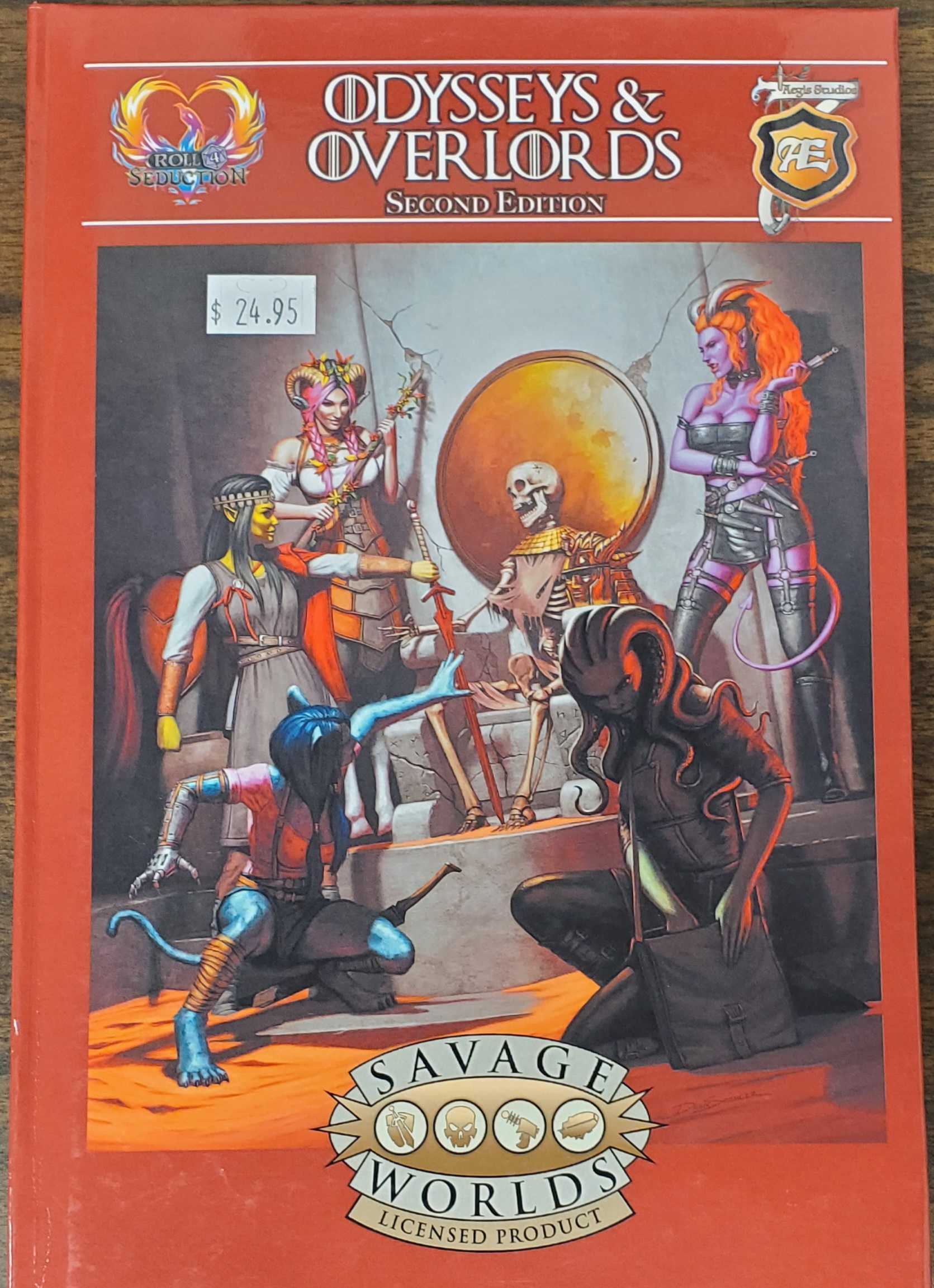 Odysseys & Overlords 2E HC - Savage Worlds