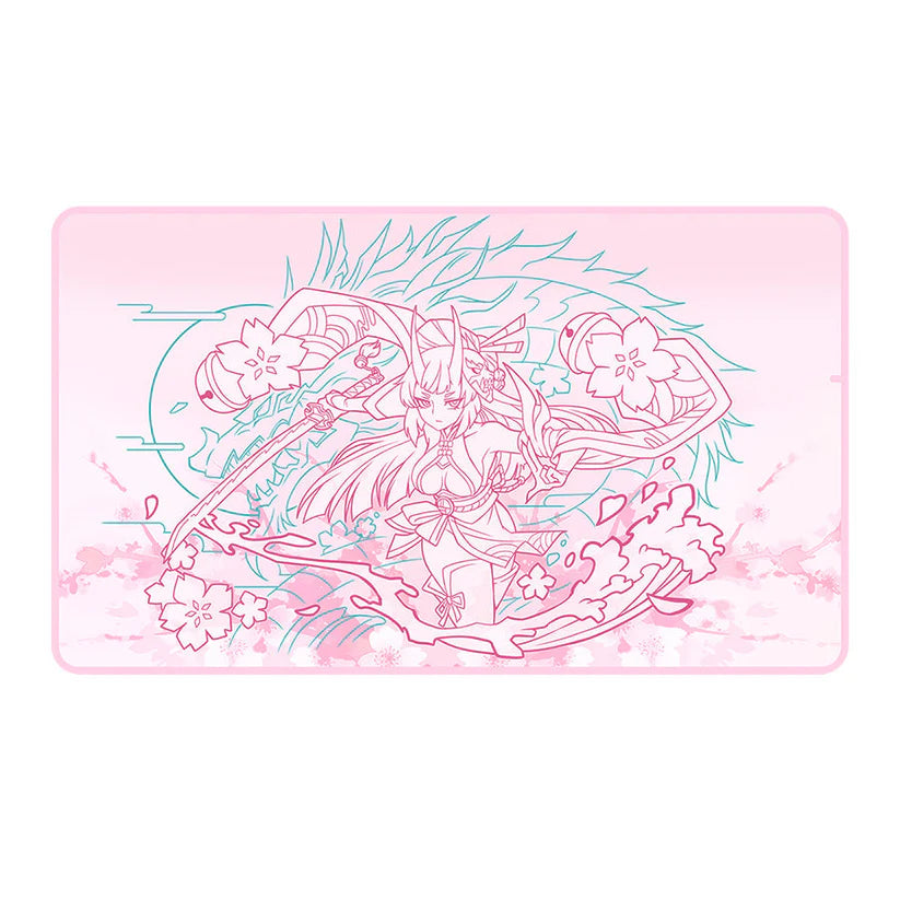 Oni Blossom Ariza 1-Player Deluxe Rubber Playmat