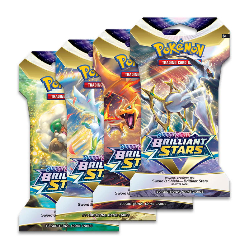 Sword & Shield - Brilliant Stars - Sleeved Booster Pack