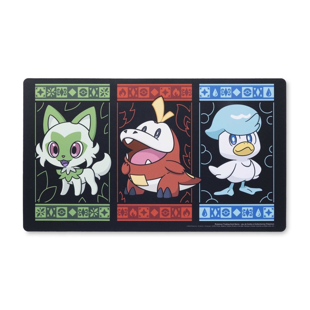Sprigatito, Fuecoco & Quaxly Playmat