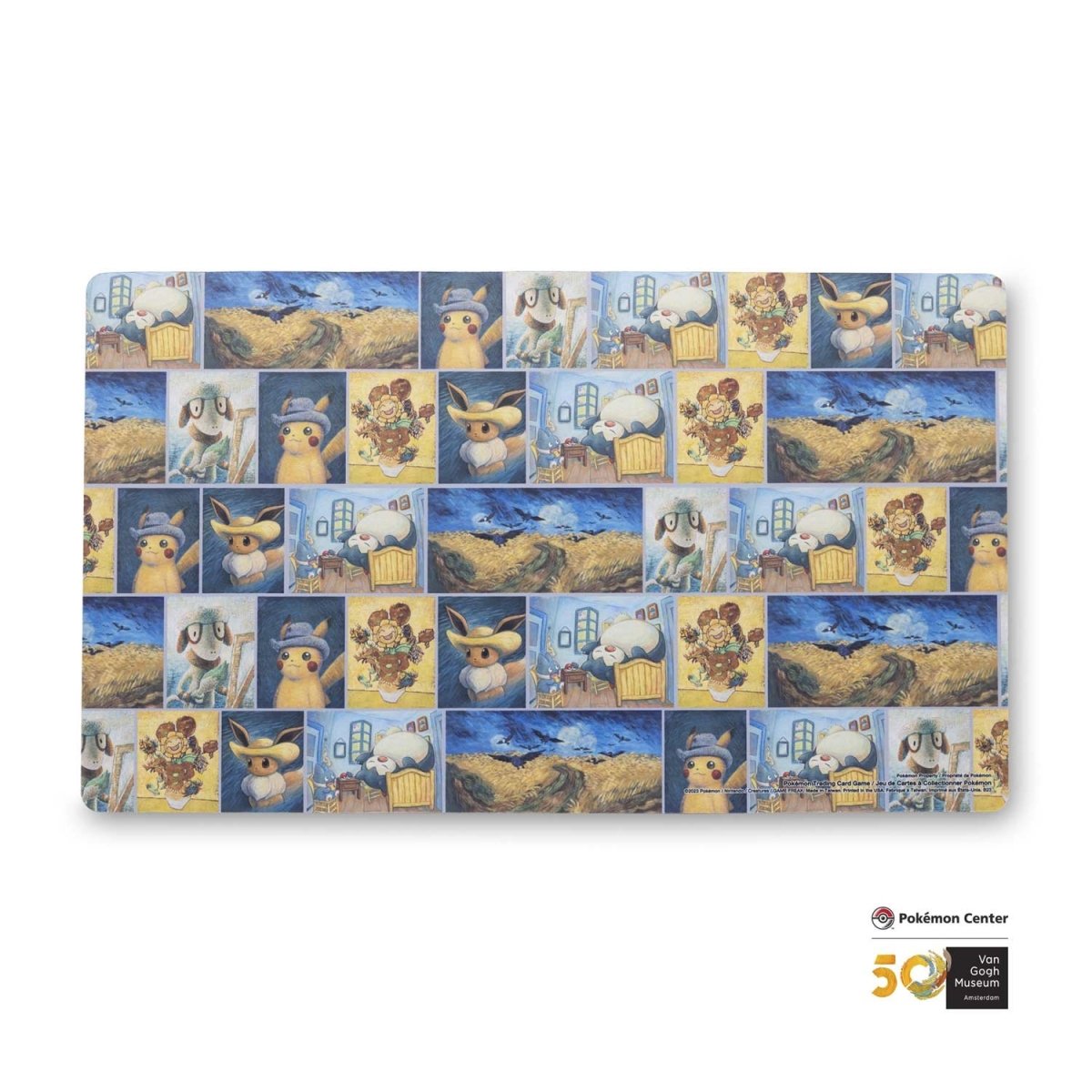 Pokémon Inspired by Paintings from the Van Gogh Museum - Playmat