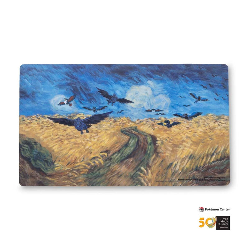 Corviknight Inspired by Wheatfield with Crows - Playmat