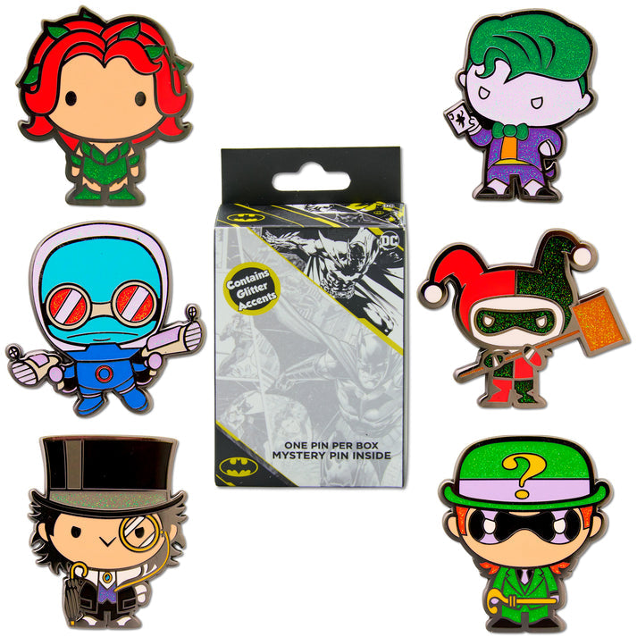 Blind Box Mystery Pin  - DC Comics Chibi Villain