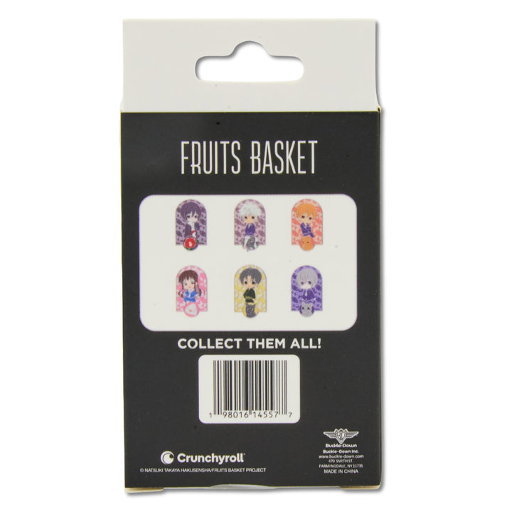 Blind Box Mystery Pin  - Fruits Basket Stained Glass Window