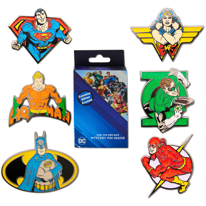 Blind Box Mystery Pin  - DC Comics Justice League Superheroes
