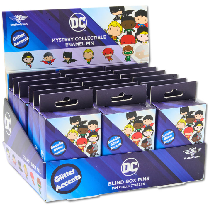 Blind Box Mystery Pin  - DC Comics Chibi Justice League Superheroes