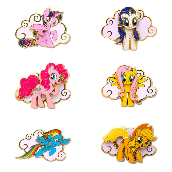 Blind Box Mystery Pin  - My Little Pony The Mane Six Interactive