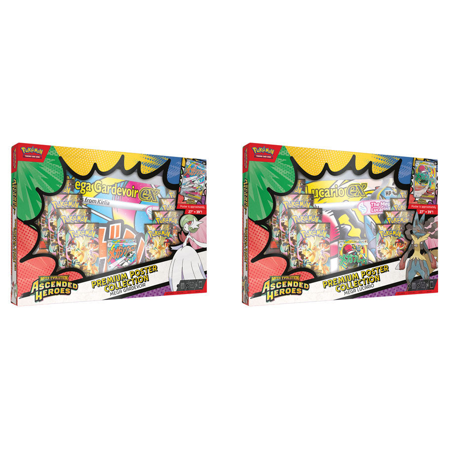 Pokemon Mega Evolutions 2.5 Ascended Heroes Premium Poster Collection