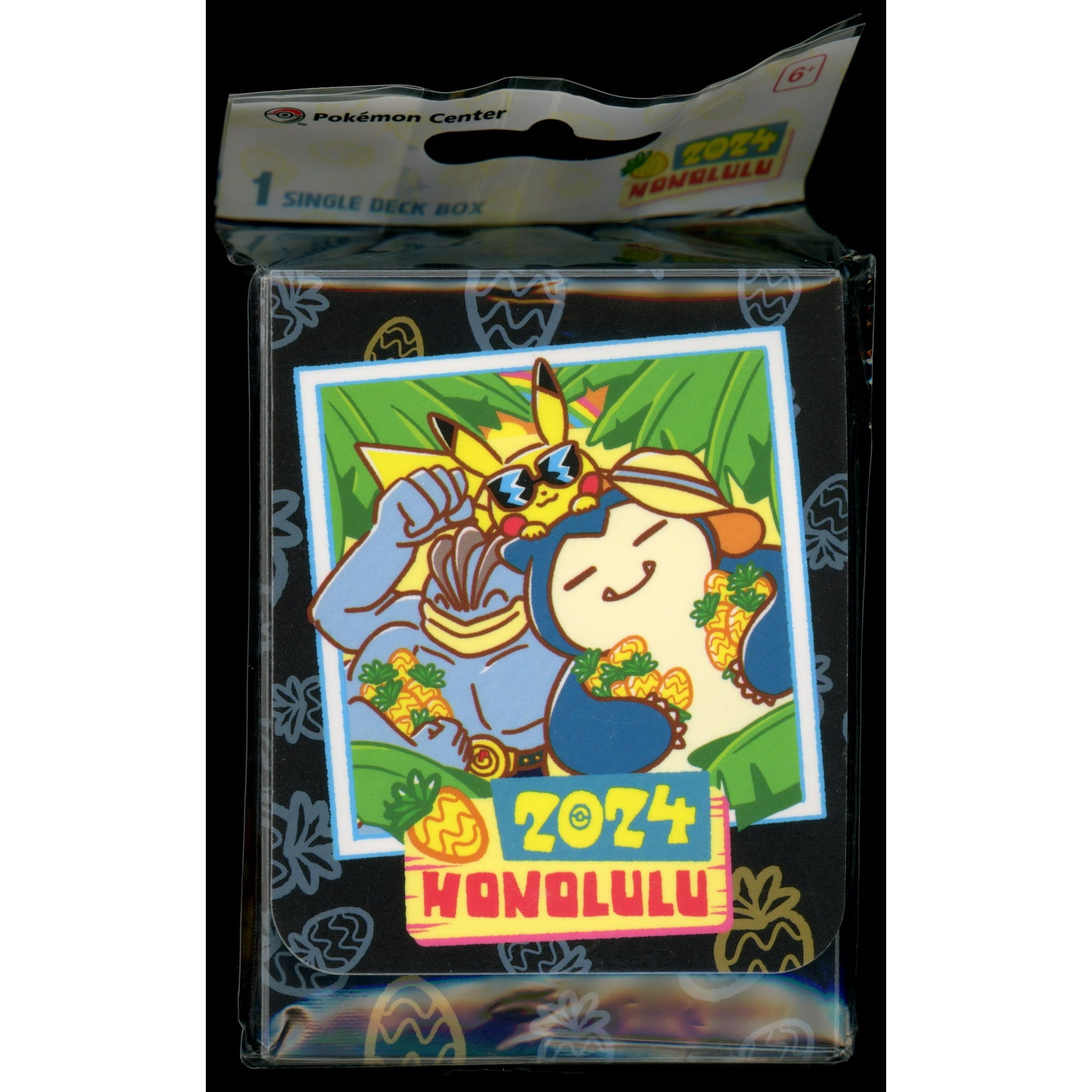 Pokemon 2024 World Championships - Deck Box - Snorlax Machamp Pikachu