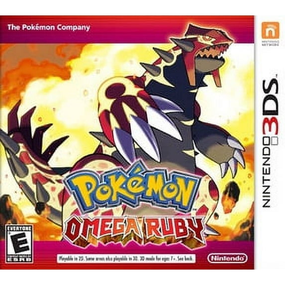3DS: POKEMON OMEGA RUBY (World Edition) (OUT OF PRINT)