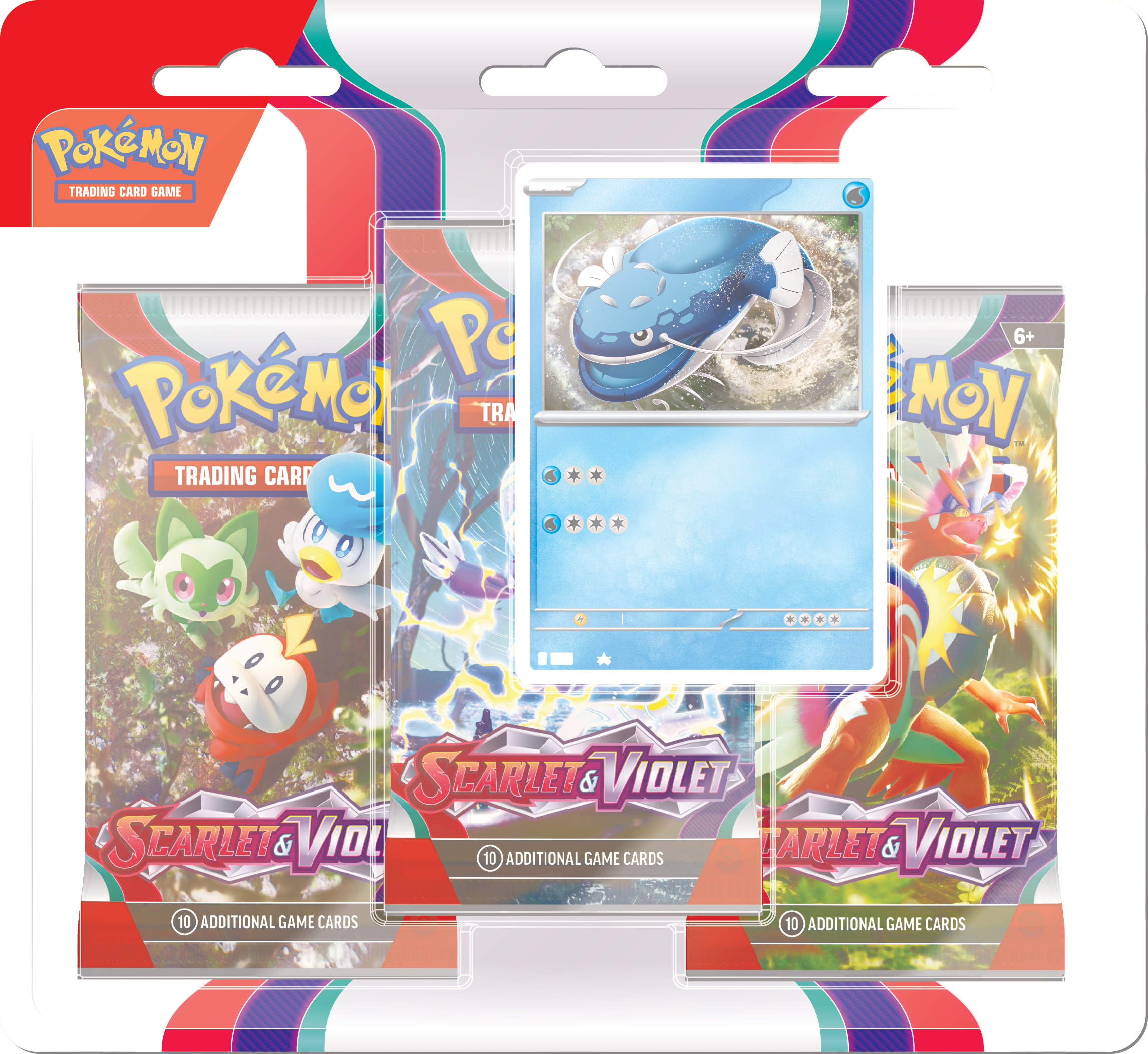 Scarlet & Violet - Base Set - 3-Pack Blister