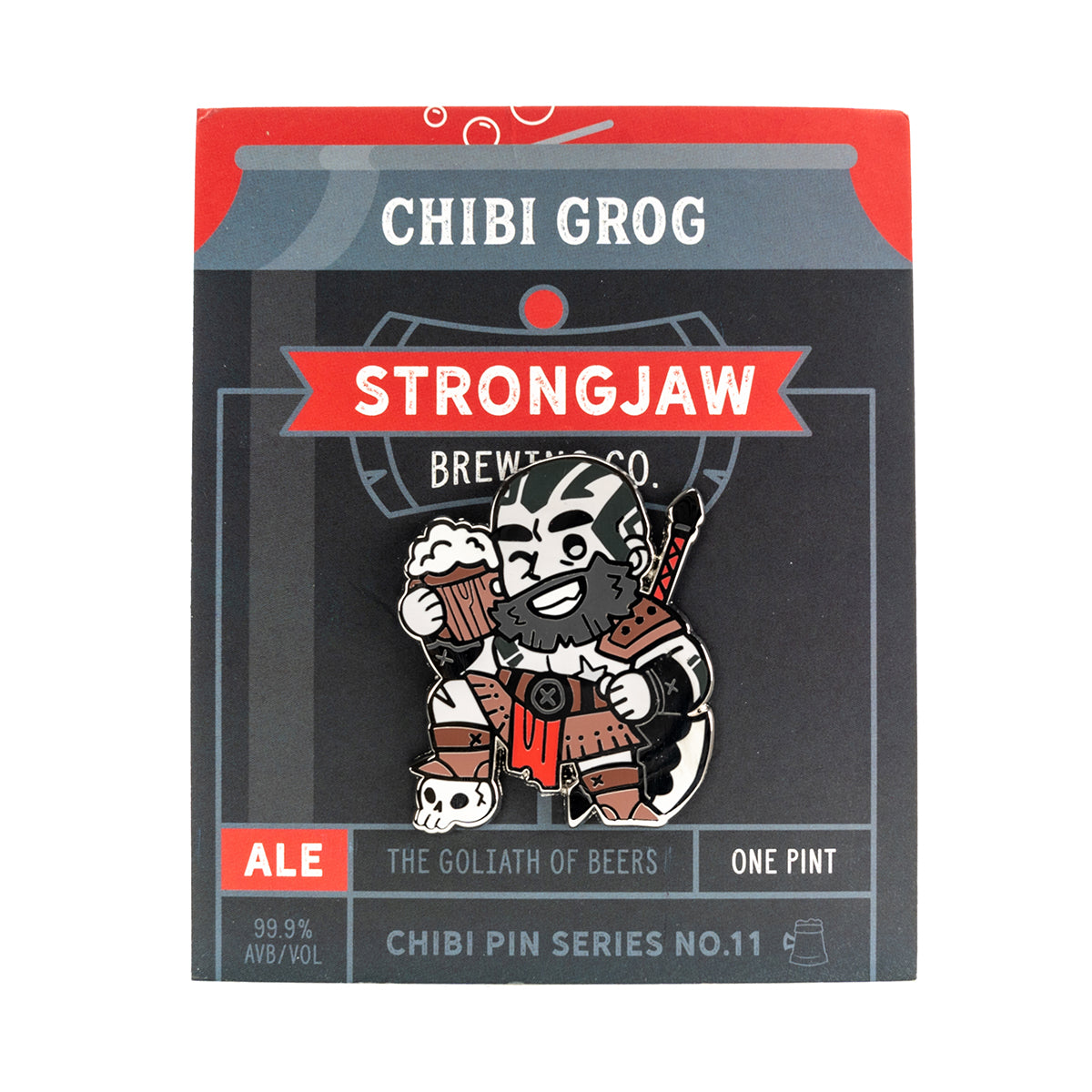Critical Role Chibi Pin #11 Grog Strongjaw