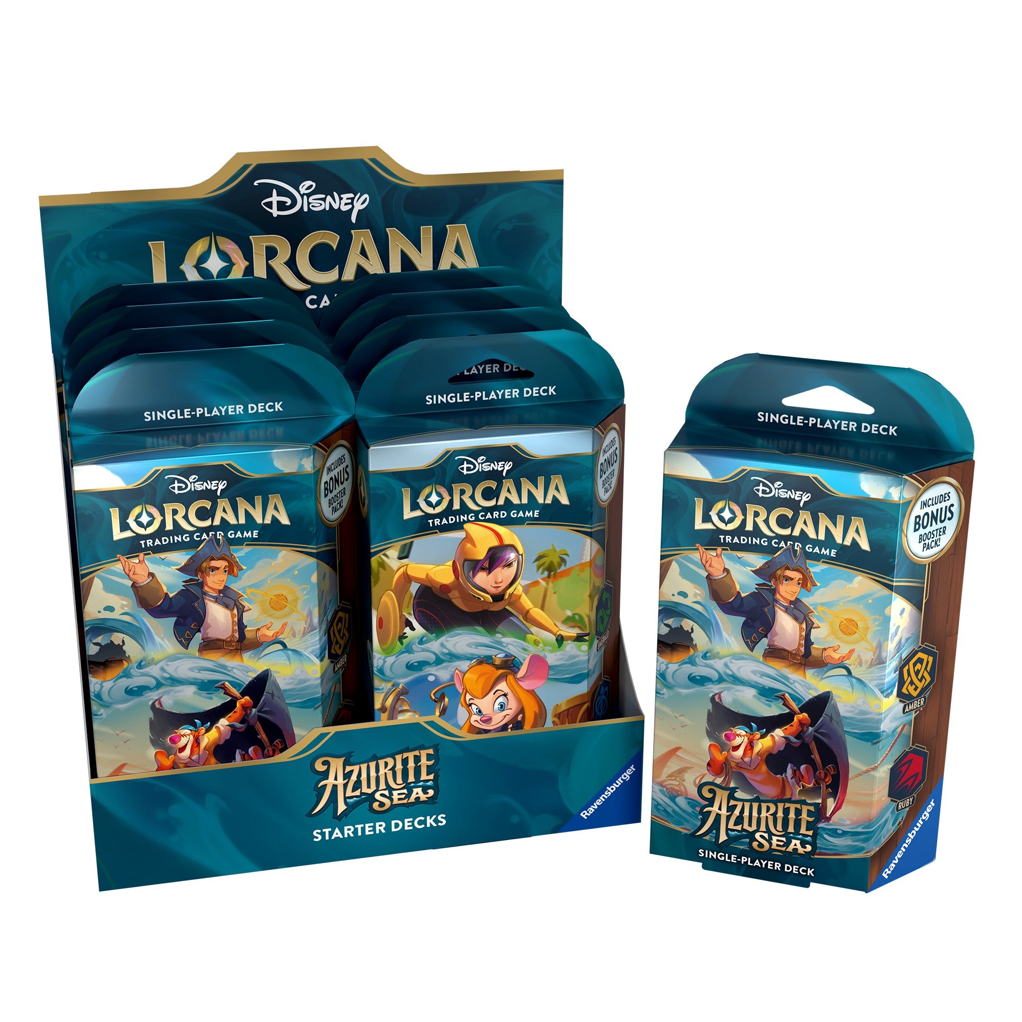 Disney Lorcana - Azurite Sea - Starter Deck