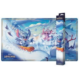 Lorcana TCG: Hyperia City Playmat - Snowboarding Stitch