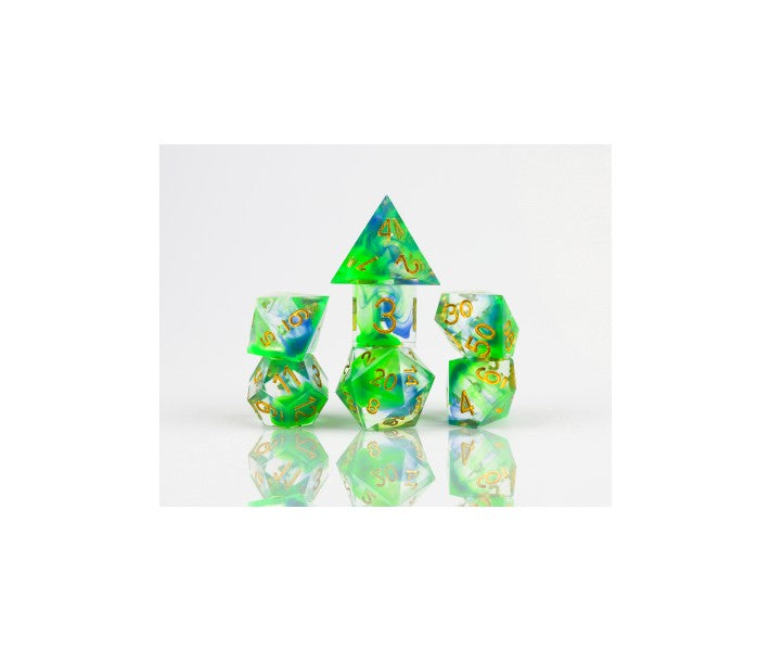 Sirius Dice Sharp Cyprus 7 Die Set