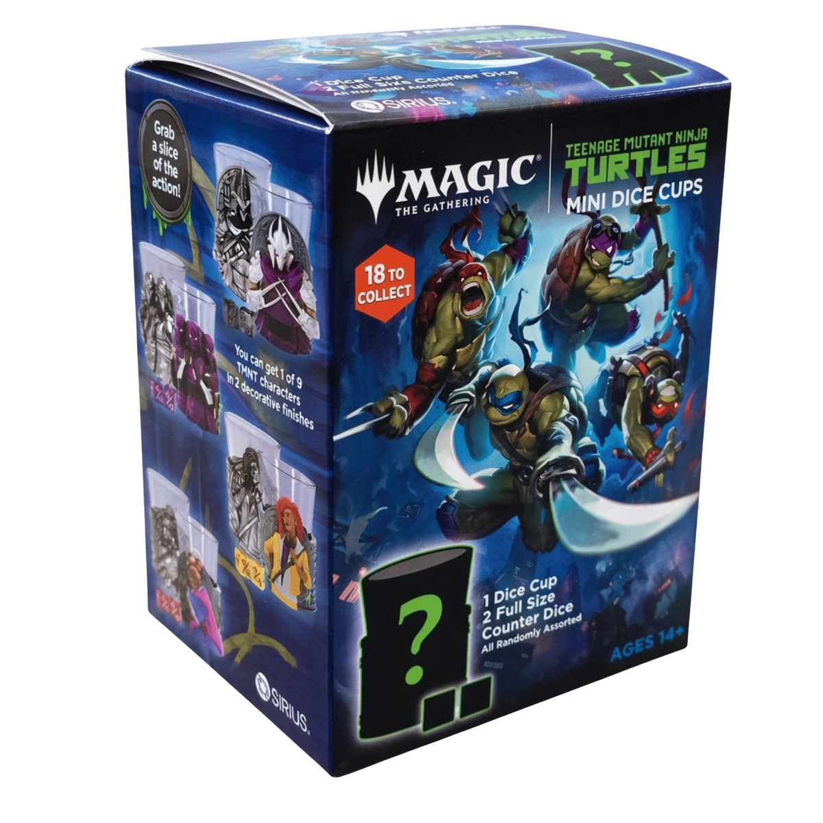 Sirius Dice: Magic The Gathering - Teenage Mutant Ninja Turtles Mini Dice Cup