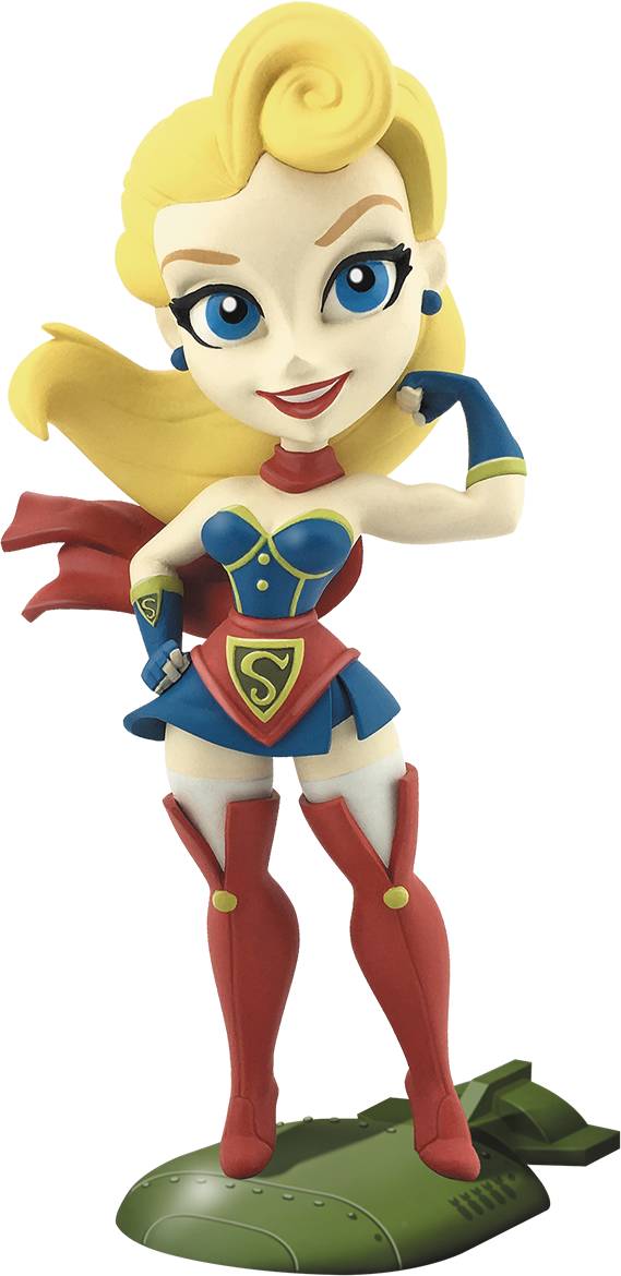 Dc Bombshells Ser2 Supergirl Vinyl Figure
