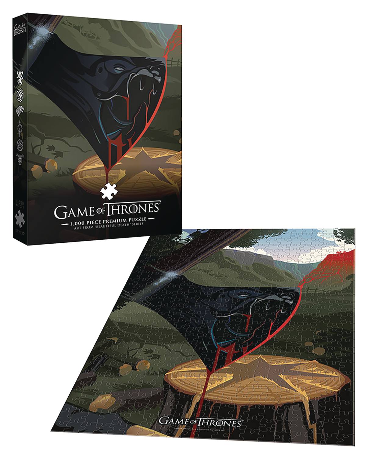 Game of Thrones Violence Is a Disease 1000 Piece Puzzle