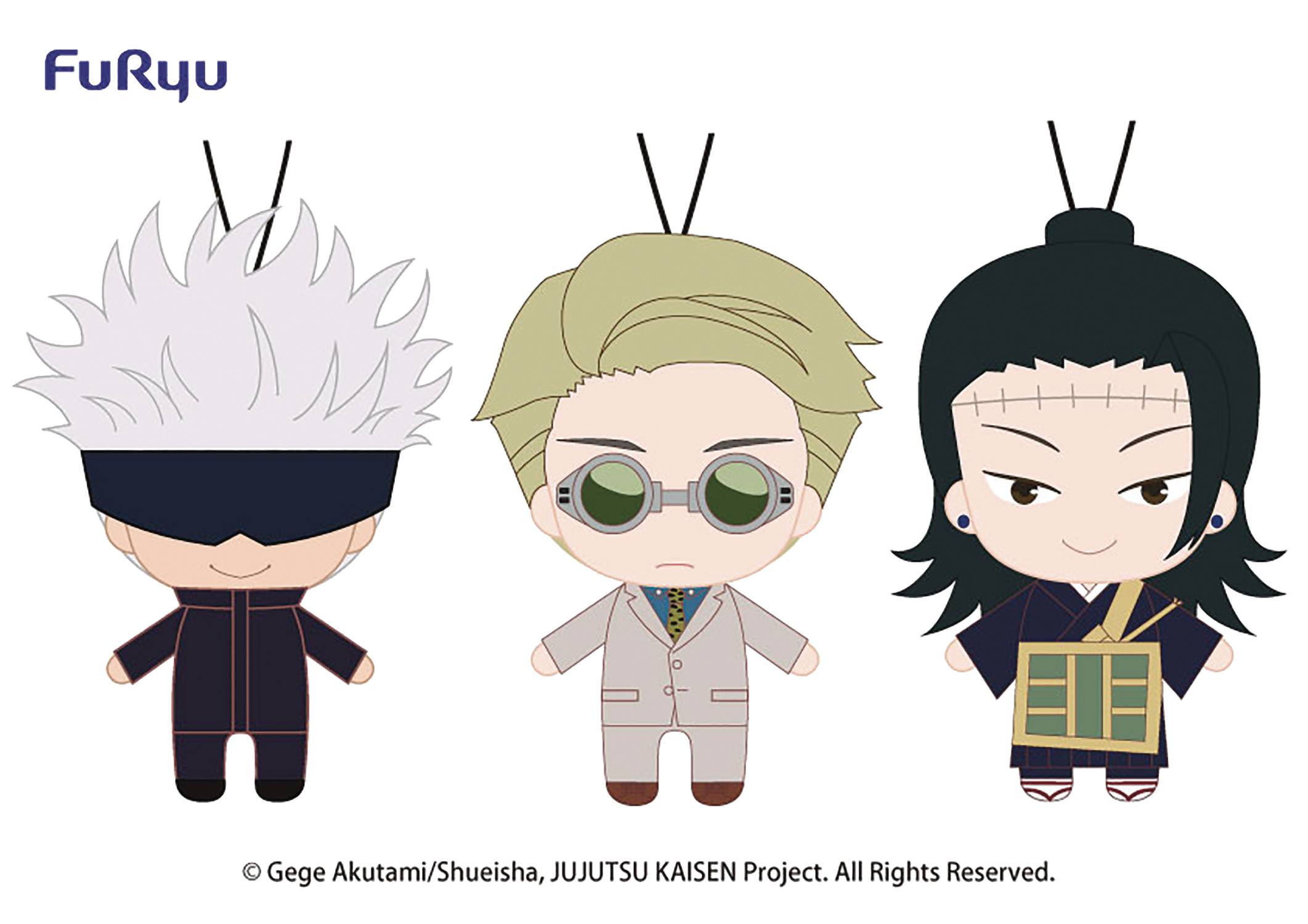 Jujutsu Kaisen V3 Plush Toy 3Pc Set