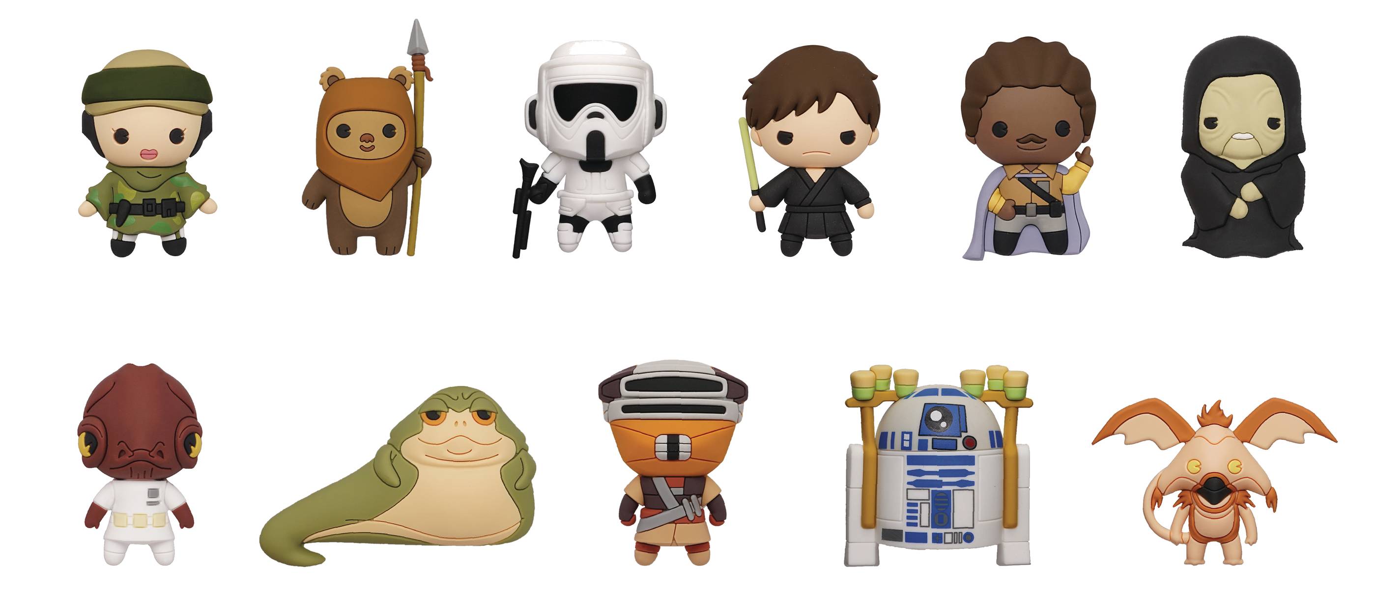 Star Wars Return Of The Jedi 3D Foam Bag Clip Bmb