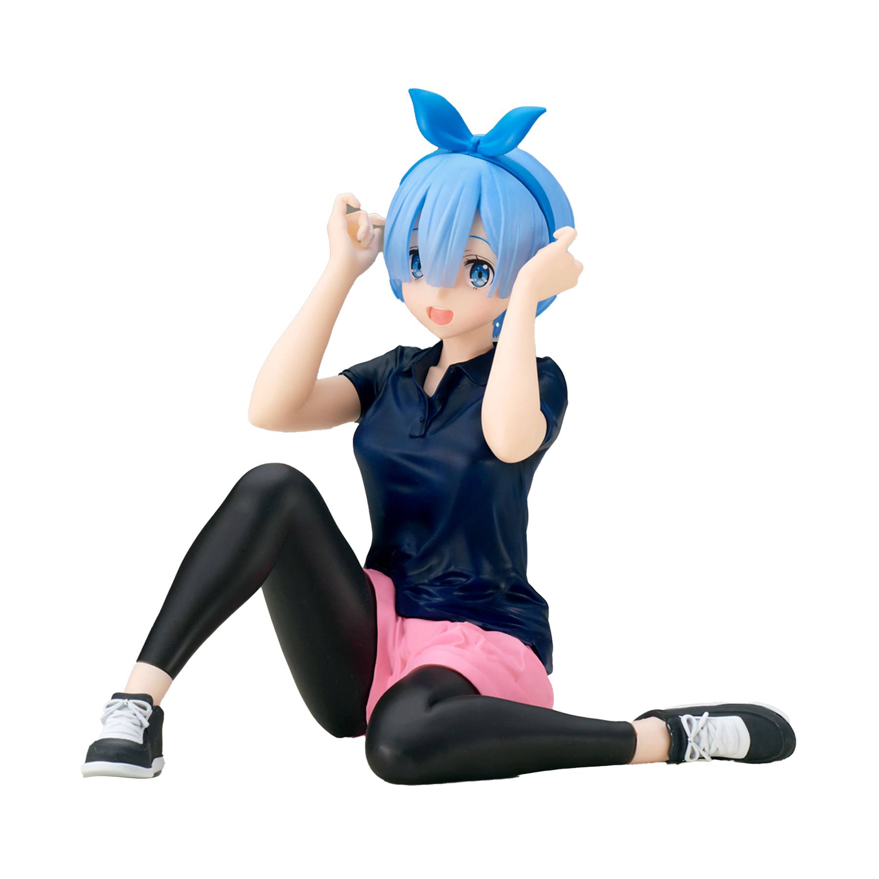 Re Zero Starting Life Relax Time Rem Training Style Pvc Fig