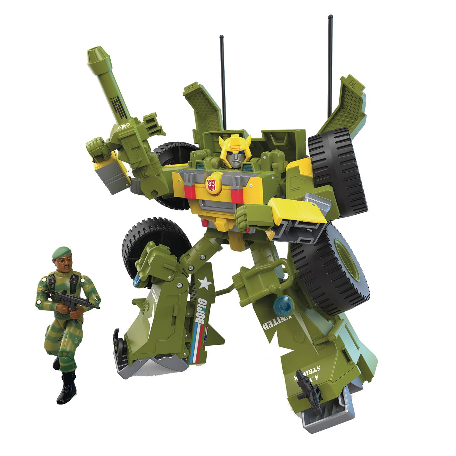 Transformers X Gi Joe Bumblebee & Striker Af Cs
