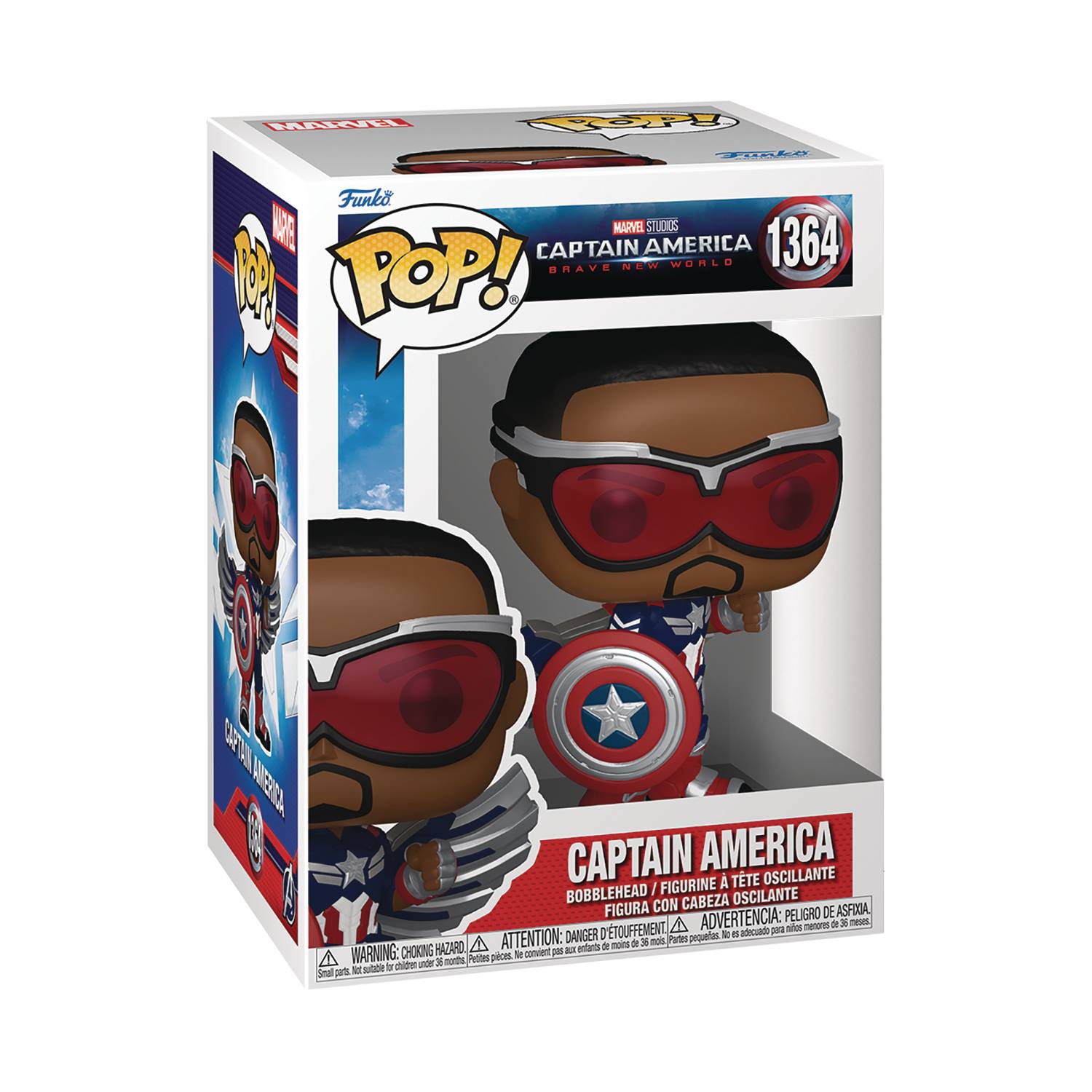 POP MARVEL CAPTAIN AMERICA BNW CAPTAIN AMERICA