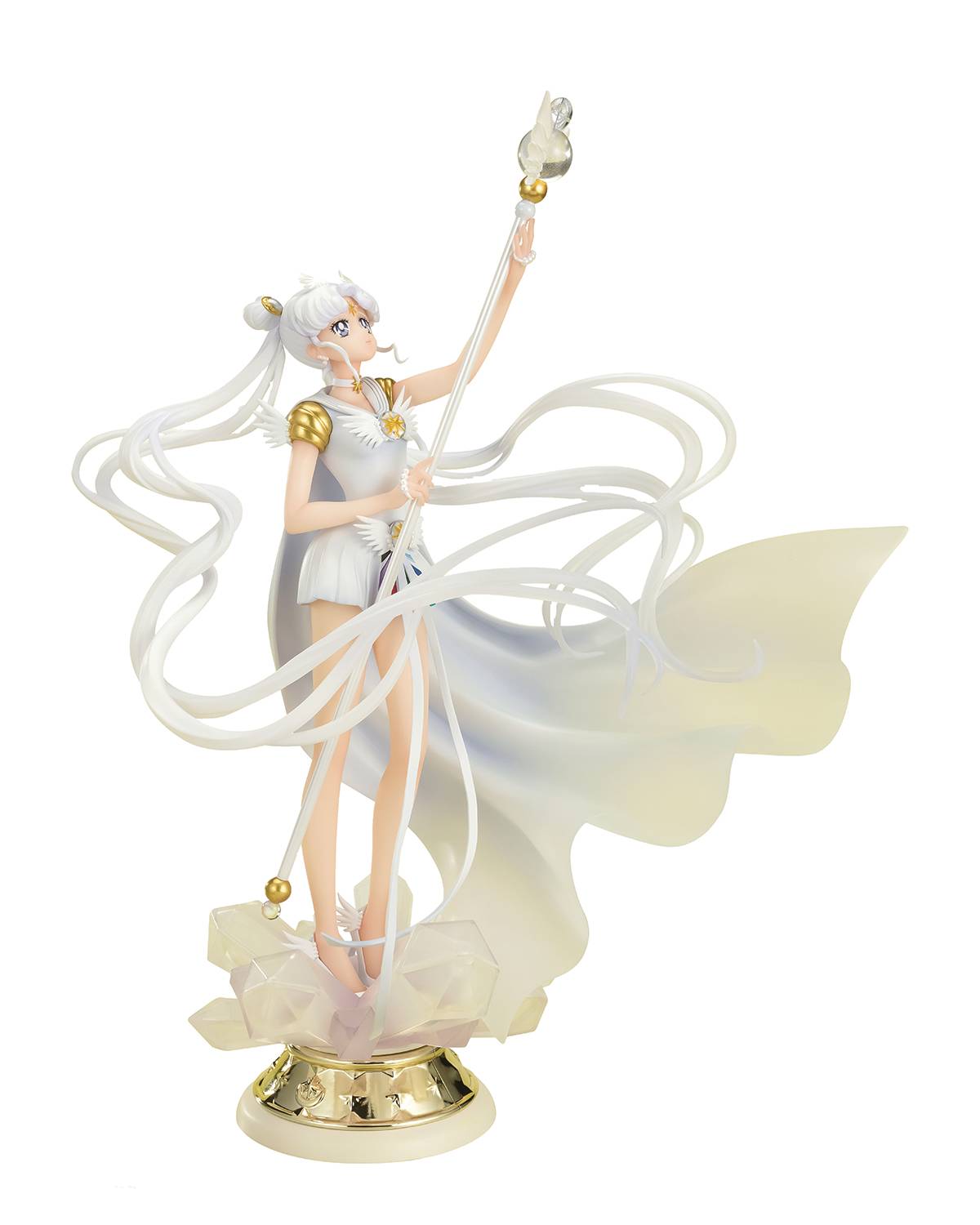 Pretty Guardian Sailor Moon Cosmos Darkness Calls to Light and Light Summons Darkness FiguartsZERO Chouette Statue