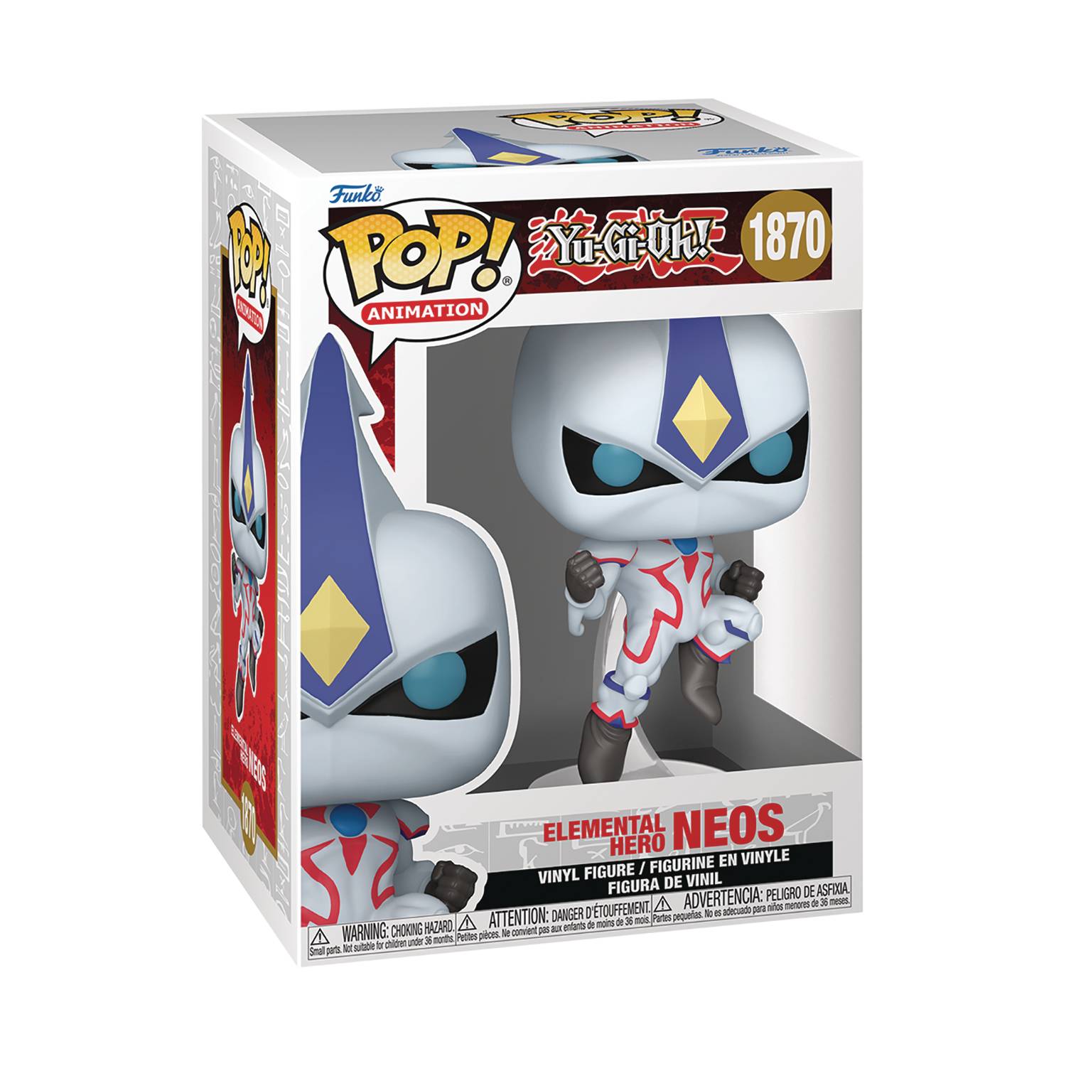 Pop Animation Yu Gi Oh Ehero Neos Figure