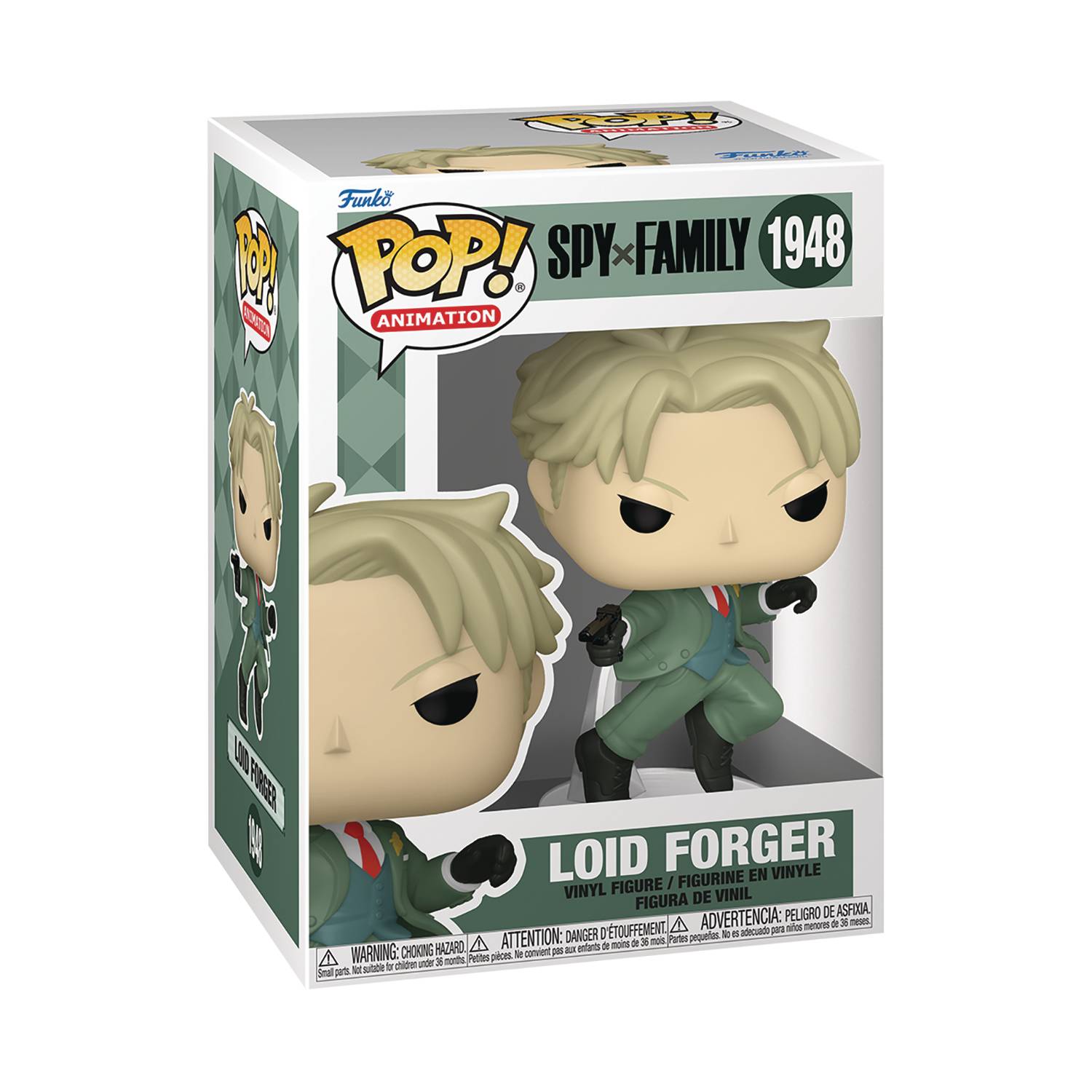 Pop Animation Spy x Family Loid Forger Figure