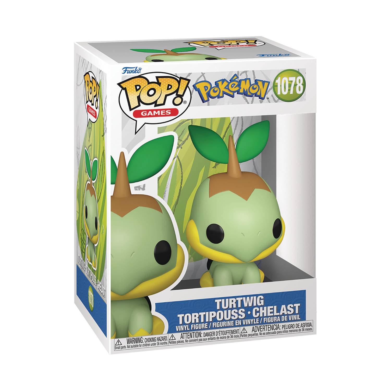 Pop Games Pokemon Turtwig Figure