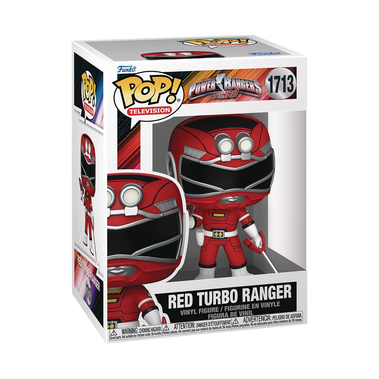 Pop TV Power Rangers Turbo Red Ranger