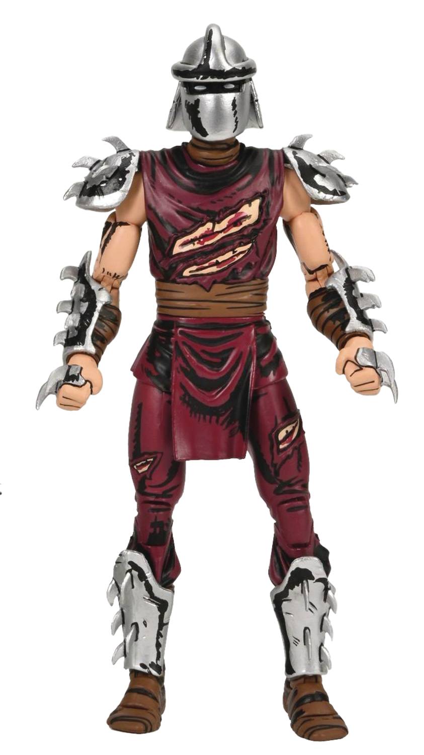 Teenage Mutant Ninja Turtles Mirage Comics Battle Damaged Shredder 7 In Action Figure