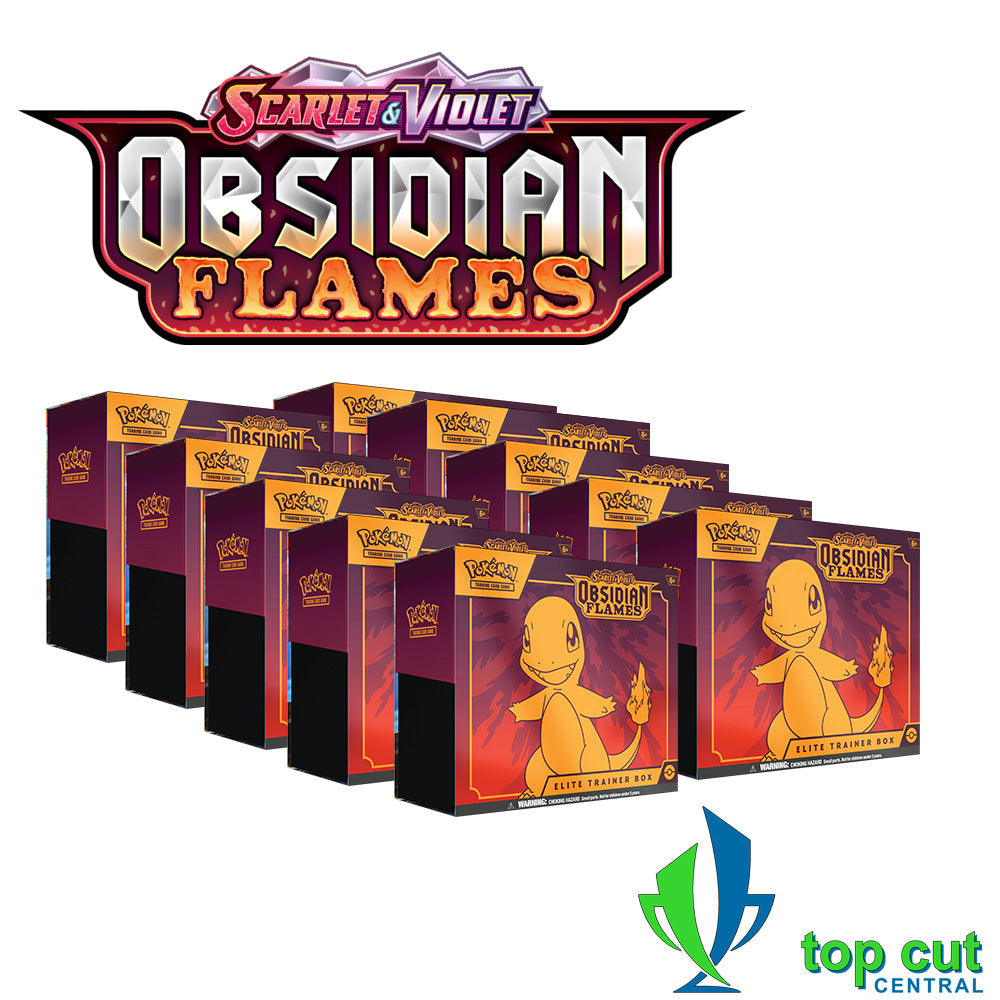 Scarlet & Violet - Obsidian Flames - Elite Trainer Box - Case