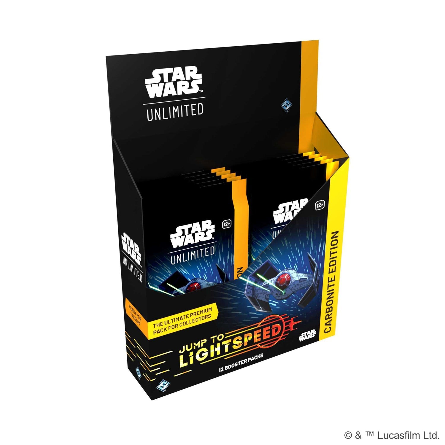 Star Wars: Unlimited - Jump to Lightspeed Carbonite Booster Box Display