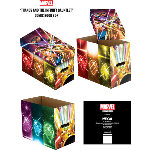 Short Comic Book Storage Box: Marvel - Thanos and The Infinity Gauntle
