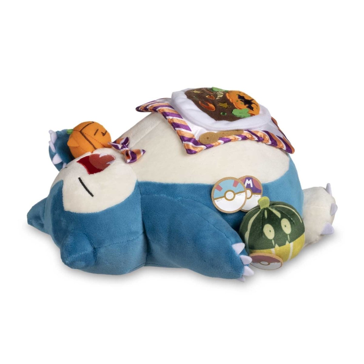 Pokemon Plush - Snorlax Pumpkin Celebration - 9"