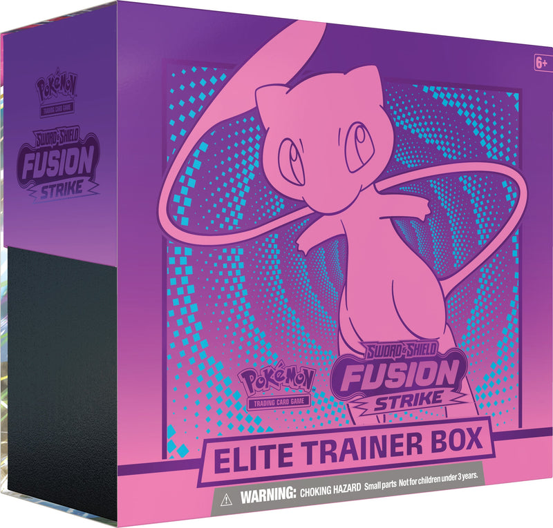 Sword & Shield - Fusion Strike Elite Trainer Box - Mew