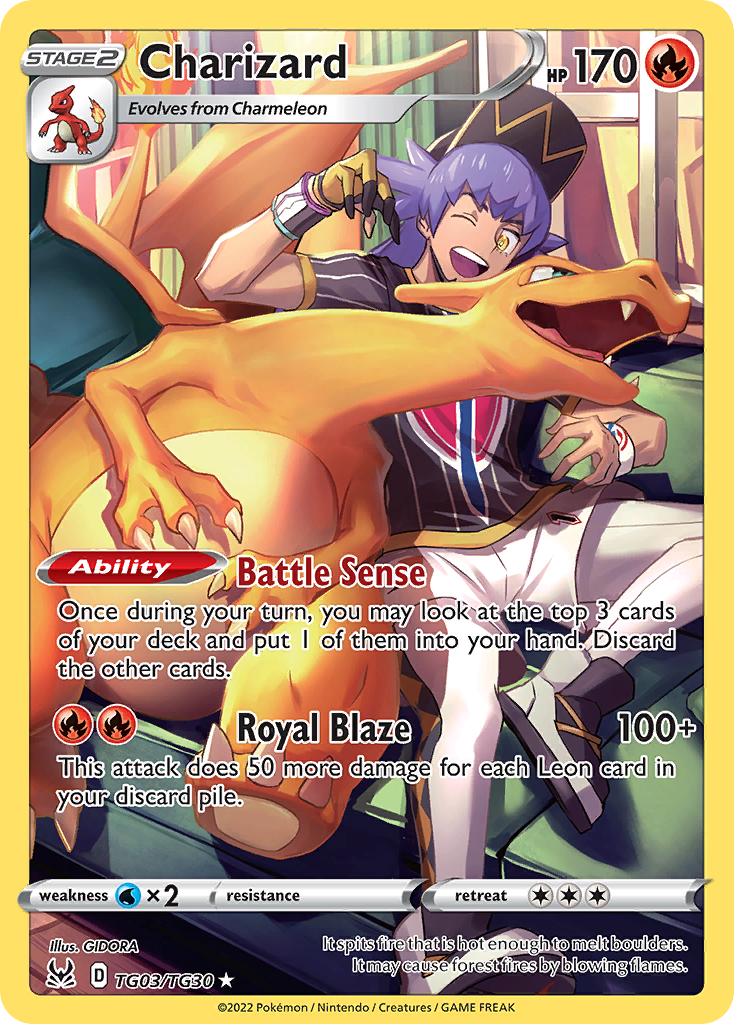 Charizard - TG03/TG30